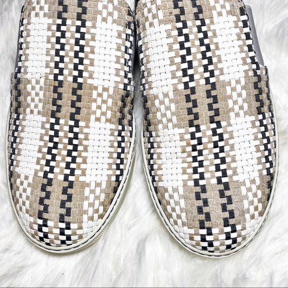 LANVIN Basket Weave Leather Slip On Loafer Sneaker, Size‎ 9 main image 9